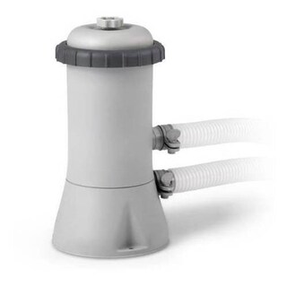 Foto 3 | Alberca Circular + Bomba Intex color Gris