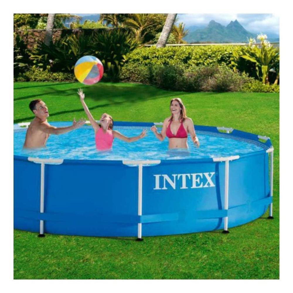 Foto 5 pulgar | Piscina Estructural Intex 28210 color Azul 366x76 cm