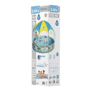 Foto 4 | Alberca Estructural Infantil Bestway 56432 Circular con Toldo