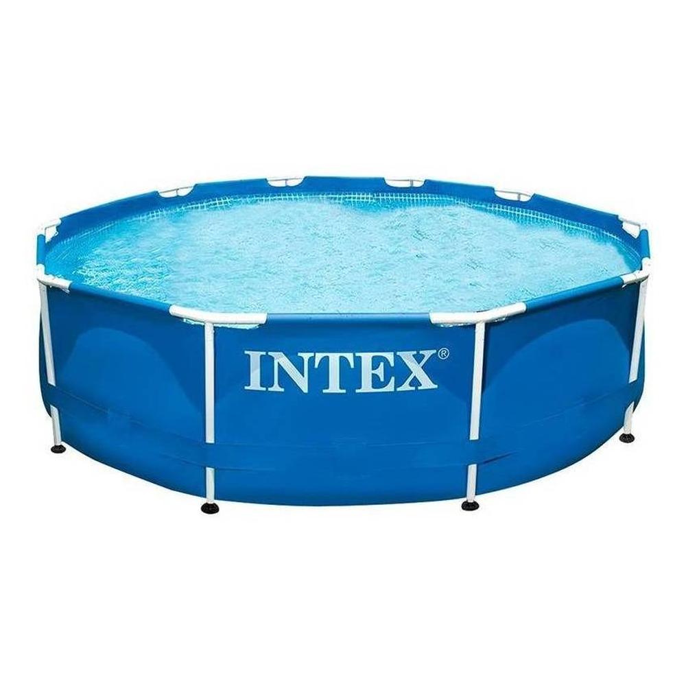 Foto 2 | Alberca Circular Intex 28201 color Azul Estructural Frame 3.05 M X 76 CM más Bomba