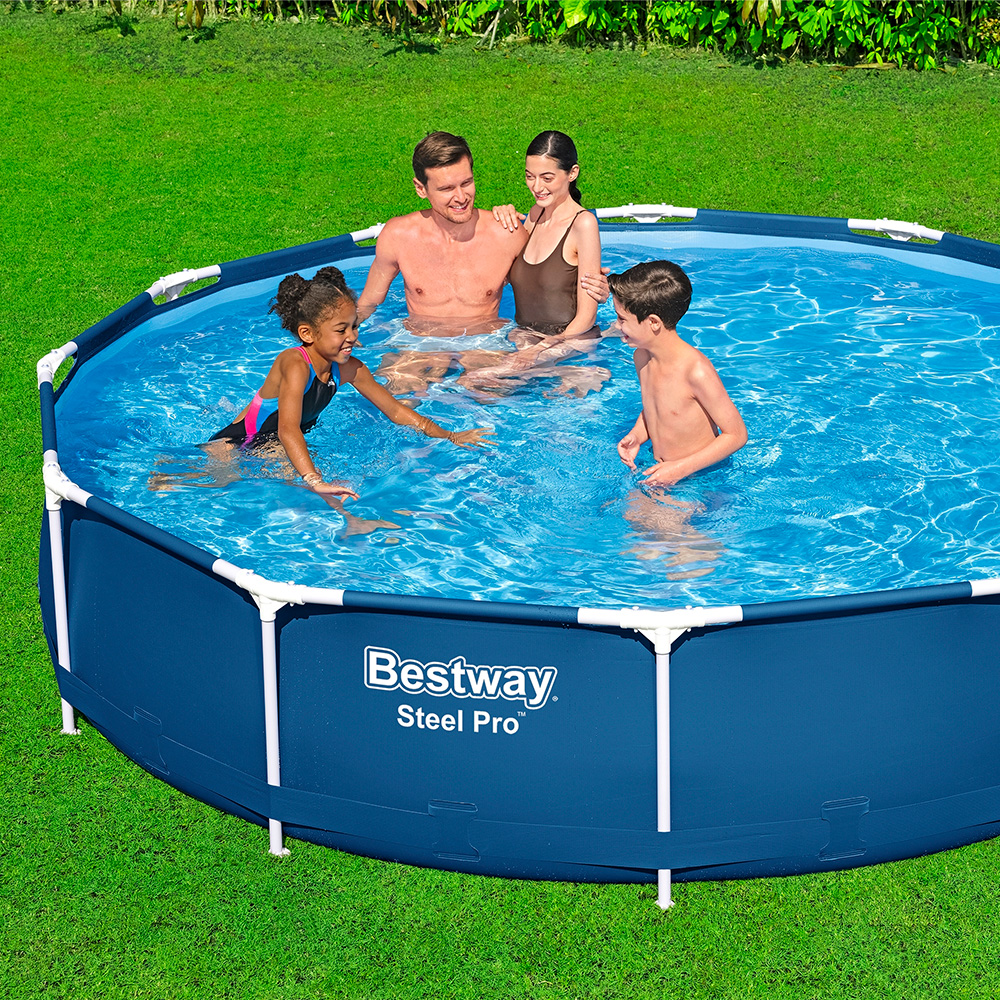 Foto 3 | Alberca Estructural Circular Bestway 56706 color Azul 366 CM de Plástico