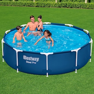 Foto 3 | Alberca Estructural Bestway 56677 color Azul Circular Familiar 305 CM de Plástico Resistente