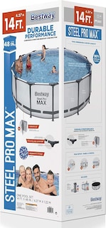 Foto 2 | Alberca Estructural Bestway Circular Steel Pro Max 56949 con Bomba y Filtro