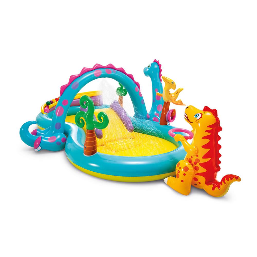 Alberca Intex 57135 con Set de Juegos de Dinosaurio