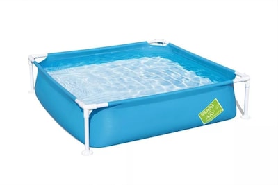 Foto 2 | Alberca Estructural Cuadrada Bestway 56217 color Azul Capacidad 365 L