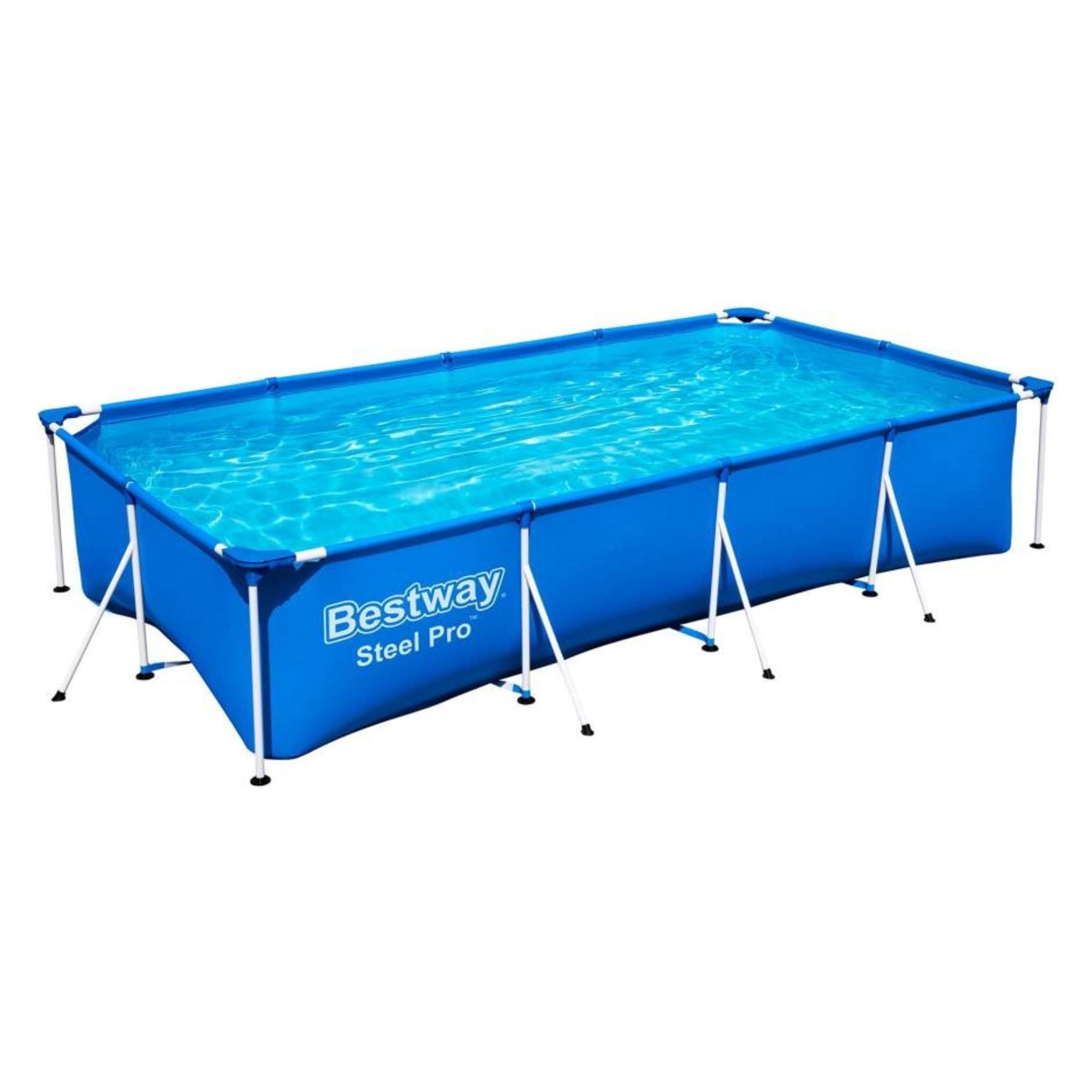 Foto 2 pulgar | Alberca Estructural Bestway Steel Pro 5615 De 300 X 201 X 66 Cm Incluye Bomba Filtro Y Cubierta