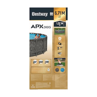 Foto 3 | Alberca Estructural Bestway Apx 365 Redonda 6.71 X 1.32