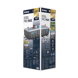 Foto 3 | Alberca Estructural Bestway Steel Promax Rectangular 4.88 X 2.44 Mts