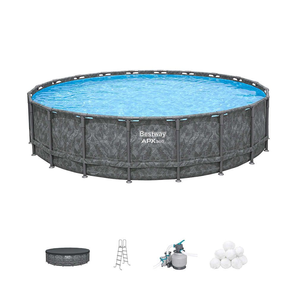 Foto 4 | Alberca Estructural Bestway Apx 365 Redonda 6.10 X 1.32 Mts