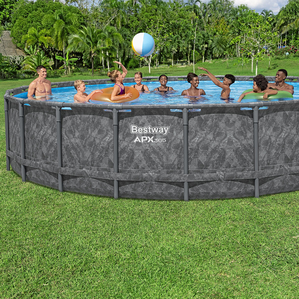 Foto 6 | Alberca Estructural Bestway Apx 365 Redonda 6.10 X 1.32 Mts