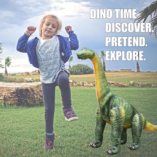 Foto 5 | Brachiosaurus Brontosaurio Inflable Dinosaur Jet Creations - Venta Internacional.
