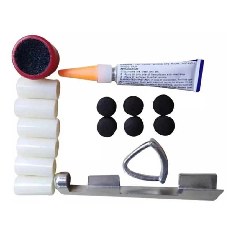 Foto 2 pulgar | Kit De Reparación De Piscinas Taco De Pool Con 6 Suelas De Animales De 13 Mm - Venta Internacional.