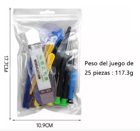 Foto 3 pulgar | Kit Herramientas 25 en 1 Reparación Wünd