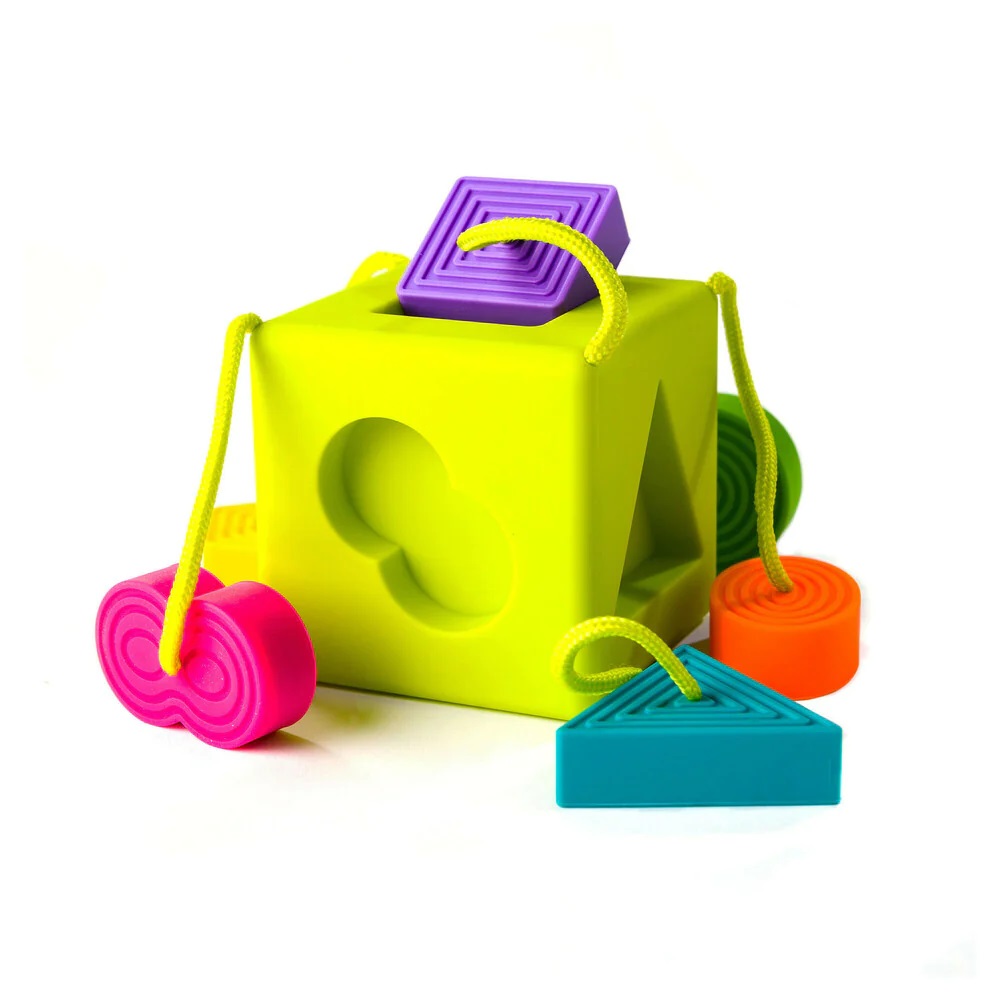 Juguete Sensorial Multicolor Oombeecube Fat Brain