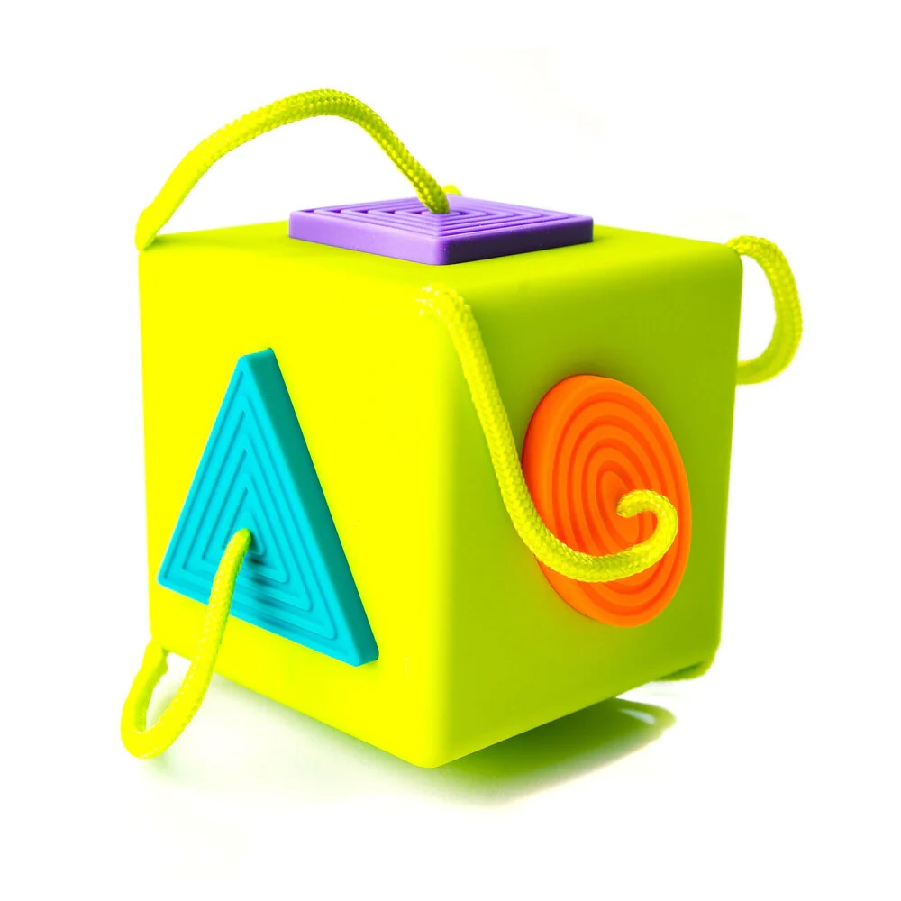 Foto 4 pulgar | Juguete Sensorial Multicolor Oombeecube Fat Brain