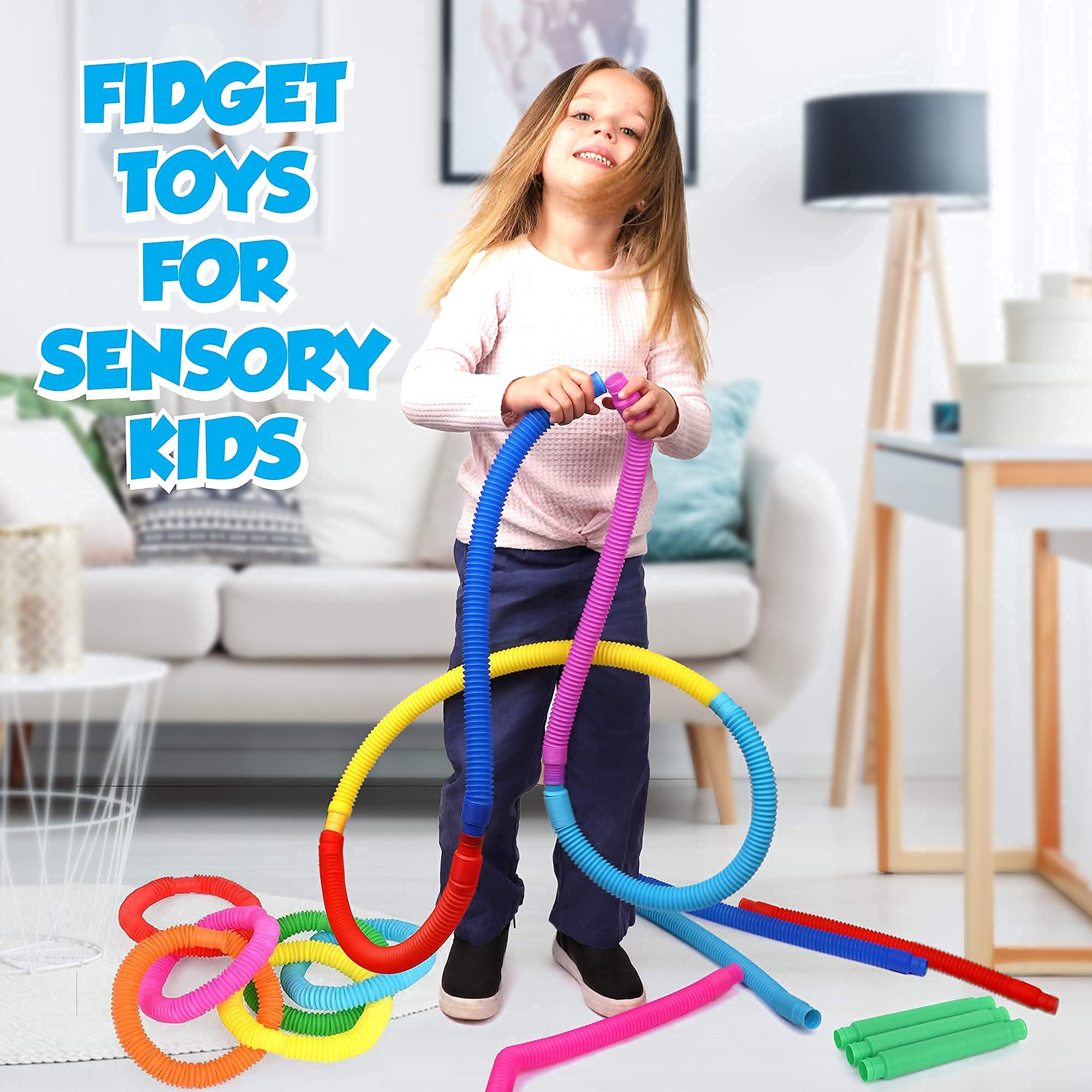 Foto 8 pulgar | Juguete Antiestrés Playkidz Pop Tubes Multicolor 4 Piezas - Venta Internacional