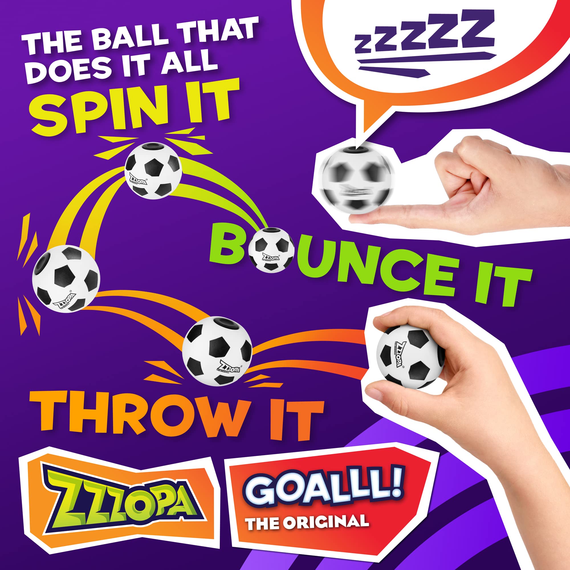 Foto 2 | ¡gol De Fidget Stress Ball P.m.i. Zzopa! Colección Divertida - Venta Internacional.