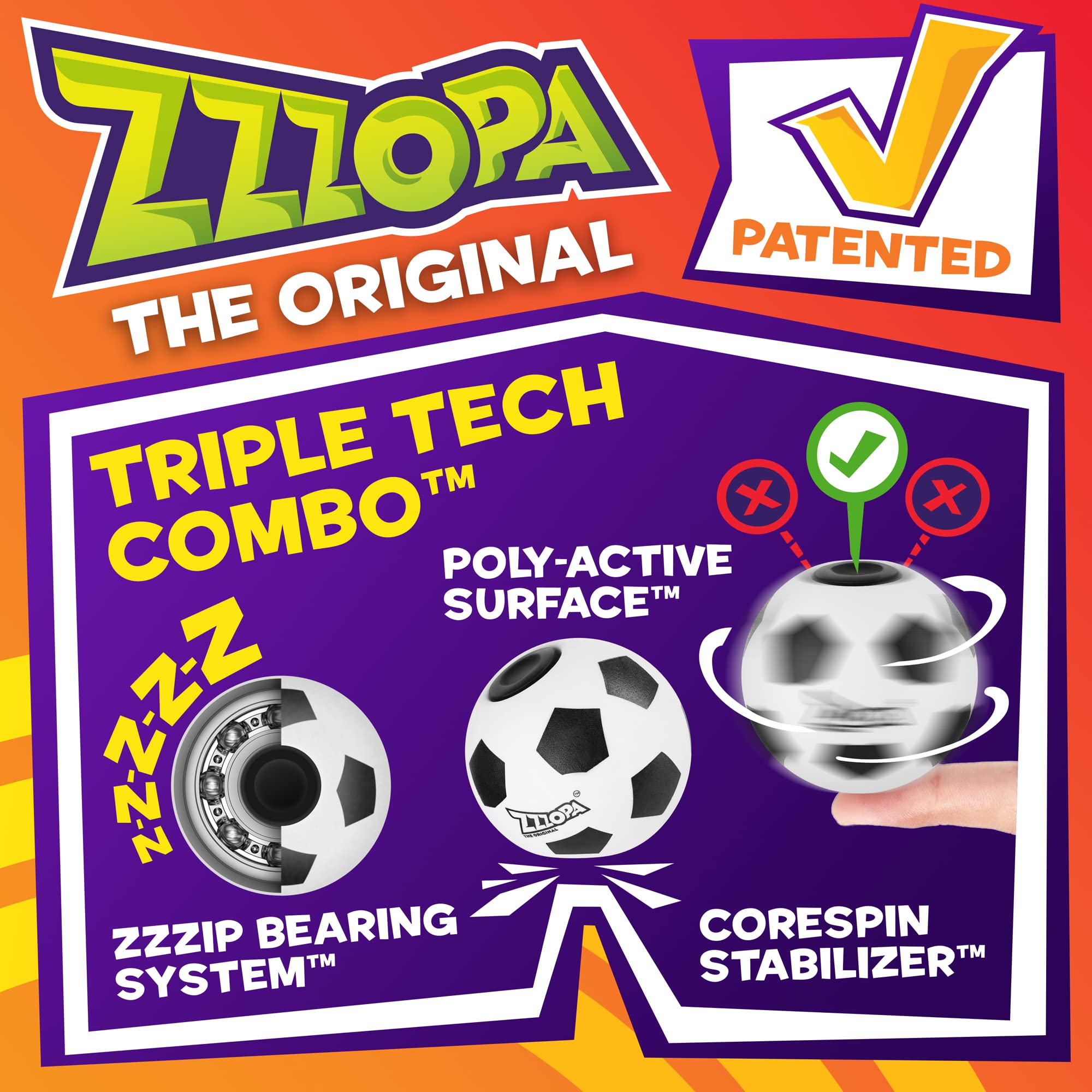 Foto 5 pulgar | ¡gol De Fidget Stress Ball P.m.i. Zzopa! Colección Divertida - Venta Internacional.