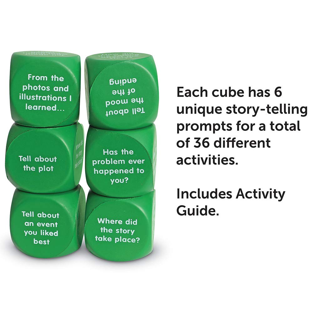 Foto 5 | Juego De 6 Cubos De Espuma Retell A Story De Toy Learning Resources - Venta Internacional.