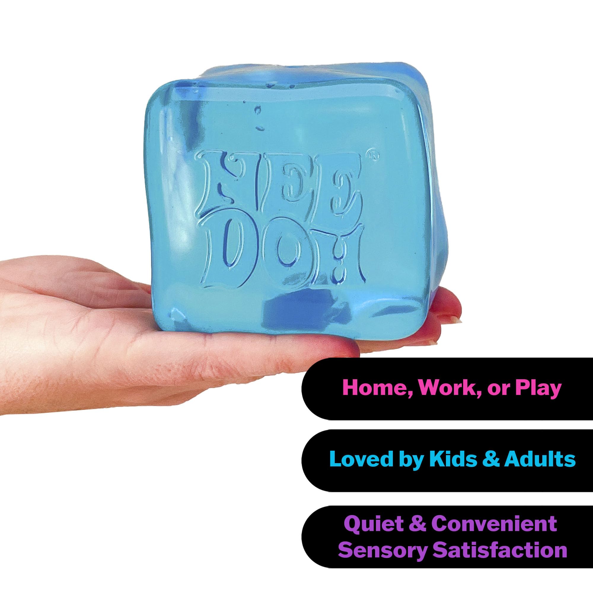 Foto 6 pulgar | Sensory Squeeze Toy Schylling Needoh Nice Berg Giant Cube - Venta Internacional.