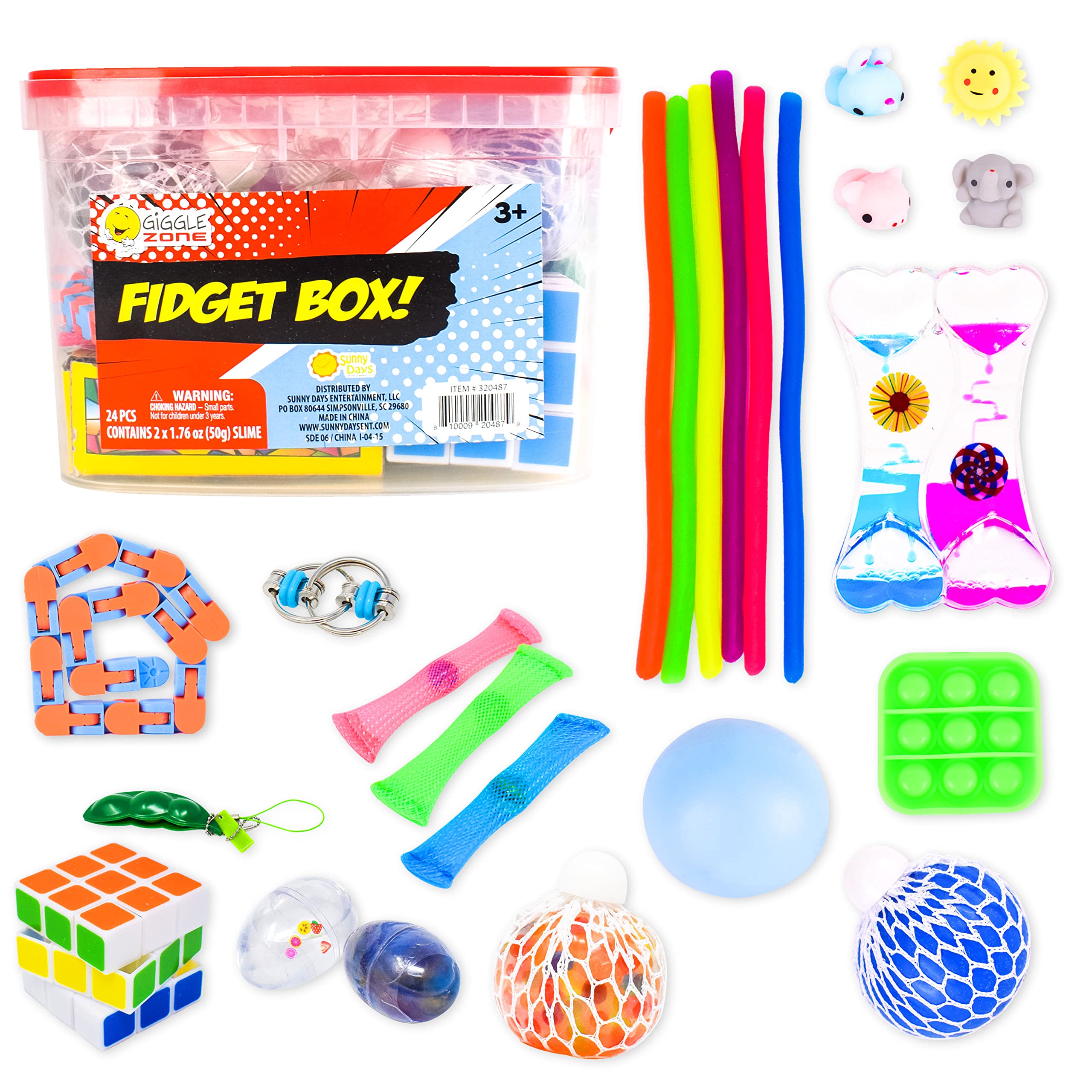 Foto 2 pulgar | Fidget Box Sunny Days Entertainment Giggle Zone Con 24 Piezas - Venta Internacional.