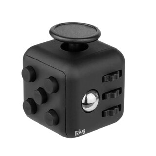 Foto 1 | 6en1 Cubo Anti Estrés, Fidget Cube Belug Negro