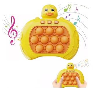 Foto 2 | Juguete Quick Push Fidget Spinner Juguetes Antiestres Amarillo Pato