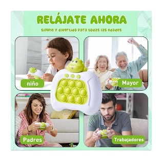Foto 5 | Juguete Quick Push Fidget Spinner Juguetes Antiestres Verde