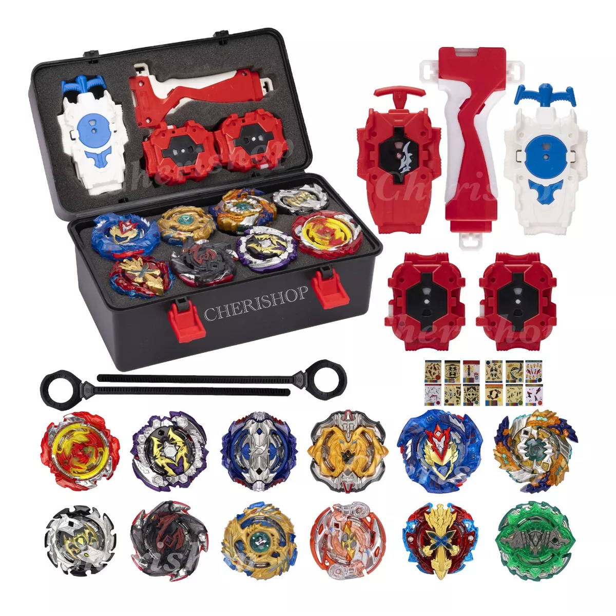 Foto 2 pulgar | 12pcs Top Beyblade Burst Bey Blade Battle Juguetes Trompos