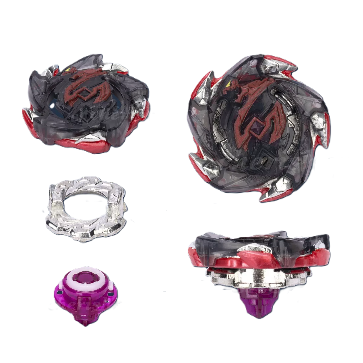 Foto 4 pulgar | 12pcs Top Beyblade Burst Bey Blade Battle Juguetes Trompos