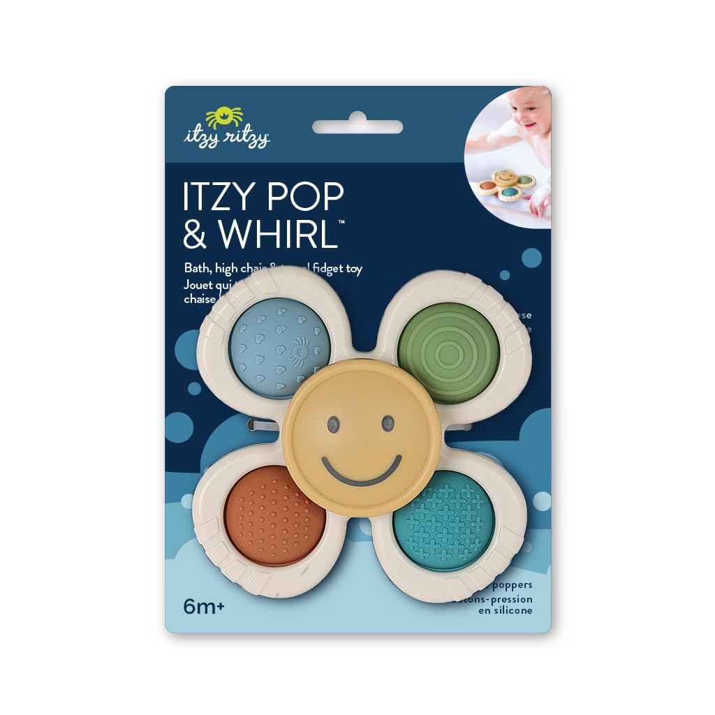 Foto 6 pulgar | Fidget Toy Itzy Ritzy Pop & Whirl Con Botones Sensoriales Y Ventosa - Venta Internacional.
