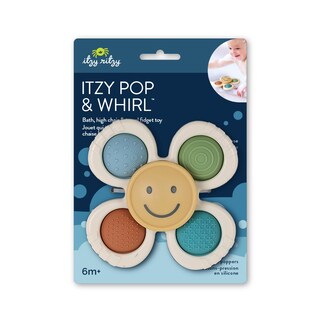 Foto 5 | Fidget Toy Itzy Ritzy Pop & Whirl Con Botones Sensoriales Y Ventosa - Venta Internacional.