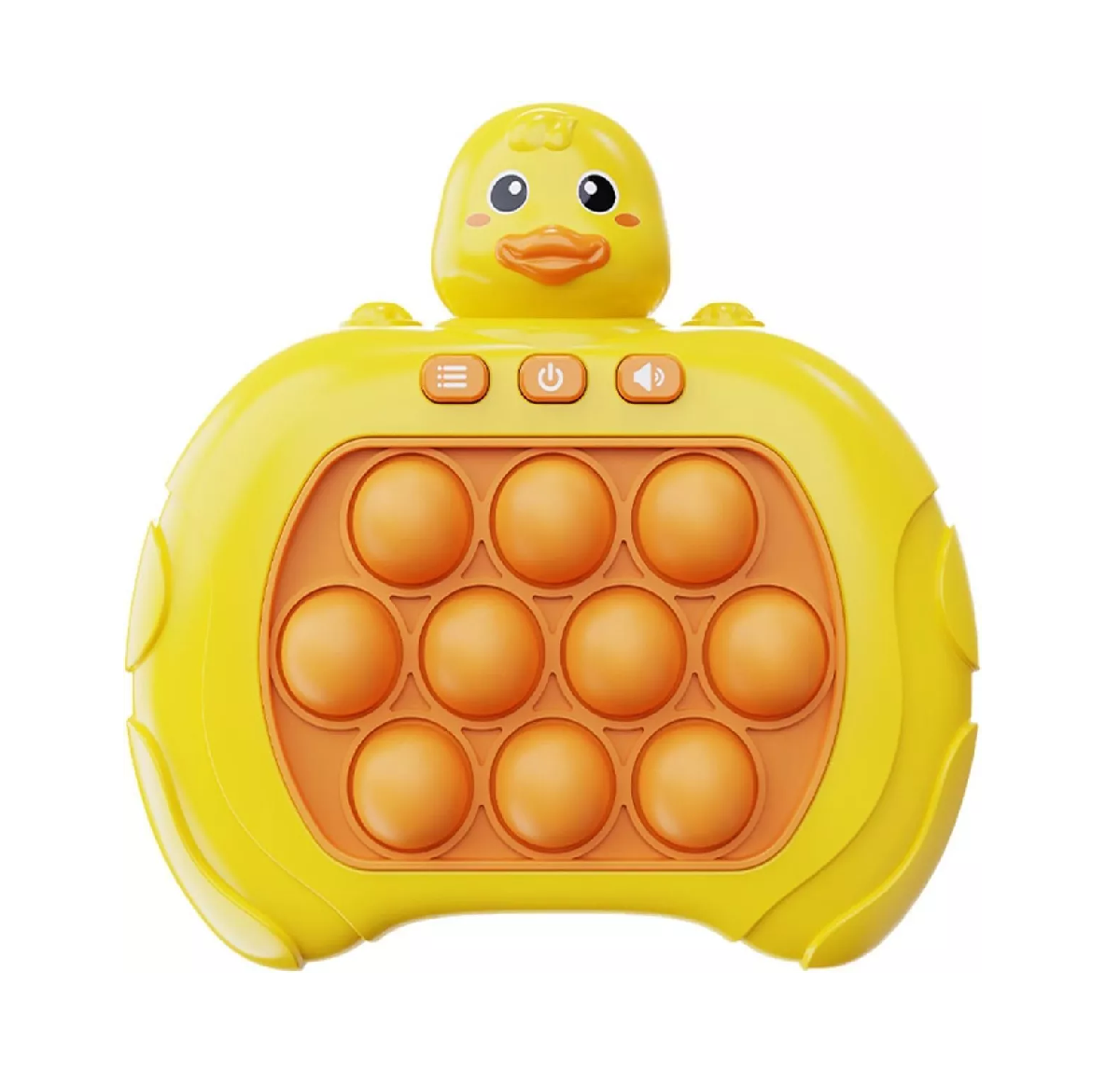 Foto 2 pulgar | Juguetes Antiestrés Quick Push Belug Amarillo Pato