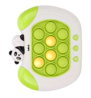 Foto 2 | Juego Pop It Electronico Antiestrés Quick Push Consola Oso Panda, Verde Blanco