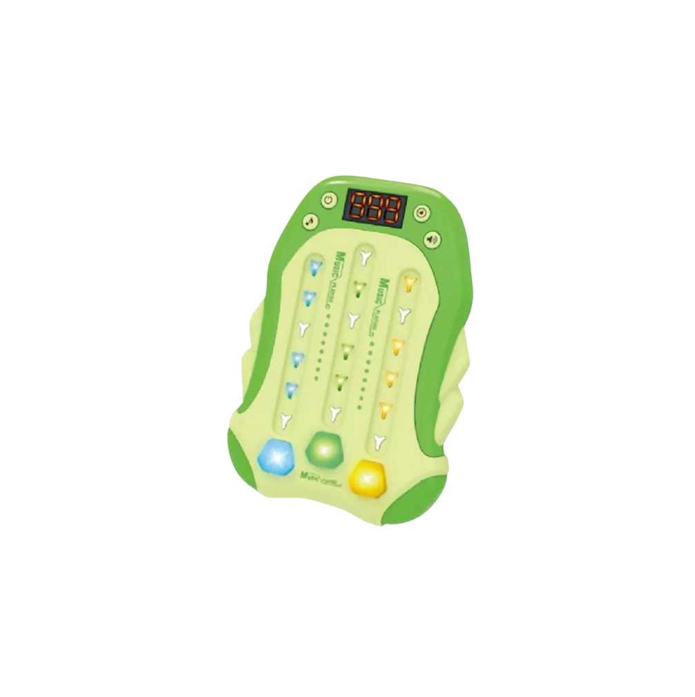 Foto 2 pulgar | Juegos Antiestres Máquina Juego Ritmo De Musica Electrónica Verde