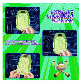 Foto 5 | Juegos Antiestres Máquina Juego Ritmo De Musica Electrónica Verde