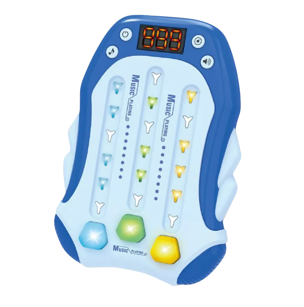 Juegos Antiestres Máquina Juego Ritmo De Musica Electrónica Azul