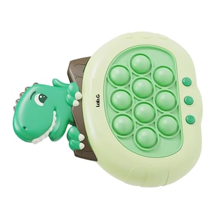 Foto 2 | Juego Pop It Electrónico Antiestrés Quickpush Fidget Dinosaurio Verde