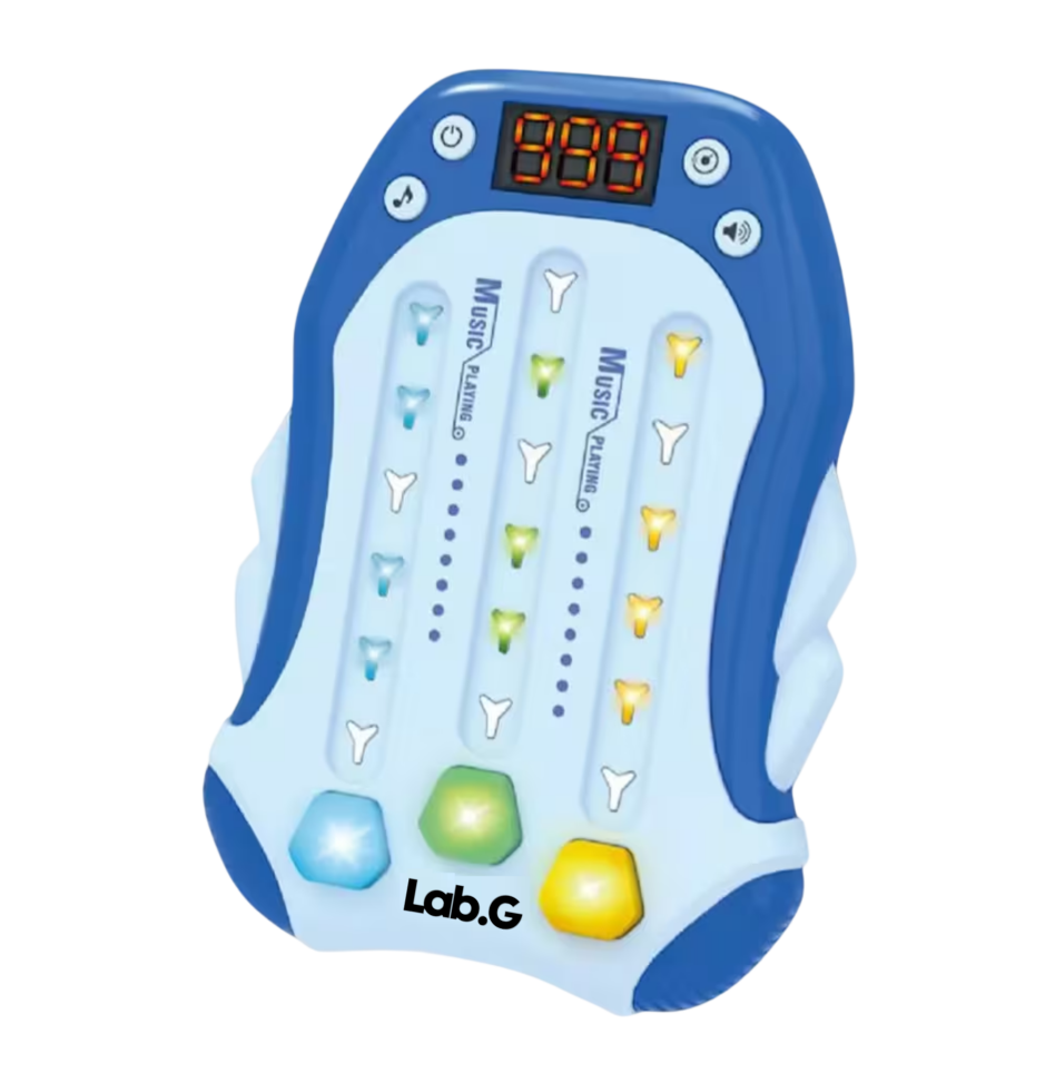 Juegos Antiestres Lab.g Máquina Juego Ritmo De Musica Electrónica Azul