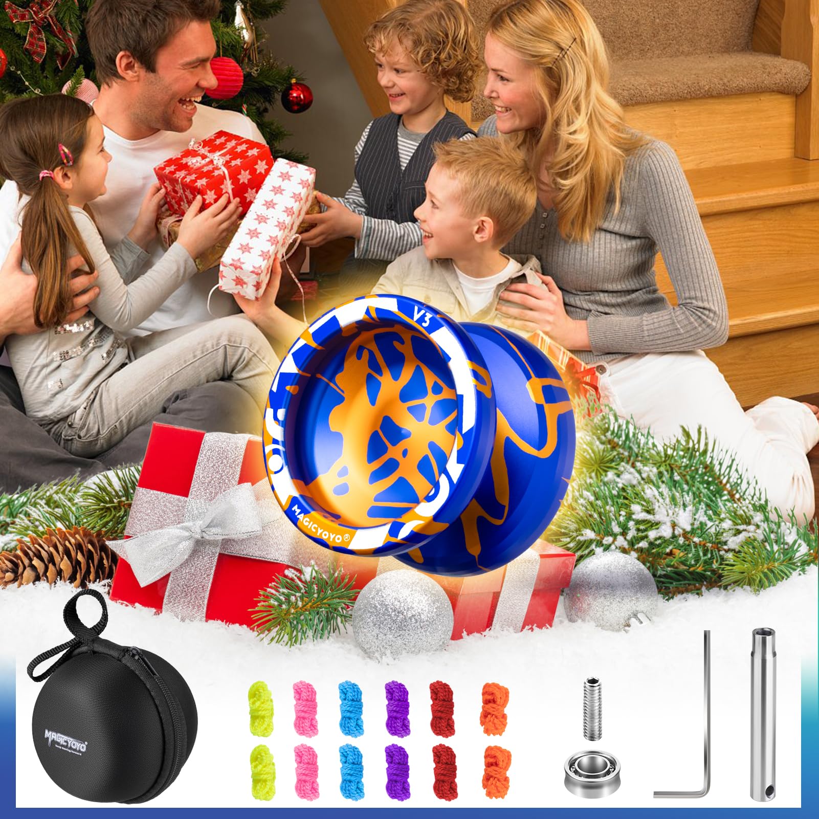 Foto 7 pulgar | Yoyo Magicyoyo V3 Responsive Para Niños De 8 A 12 Años Y Adultos, Color Azul - Venta Internacional.