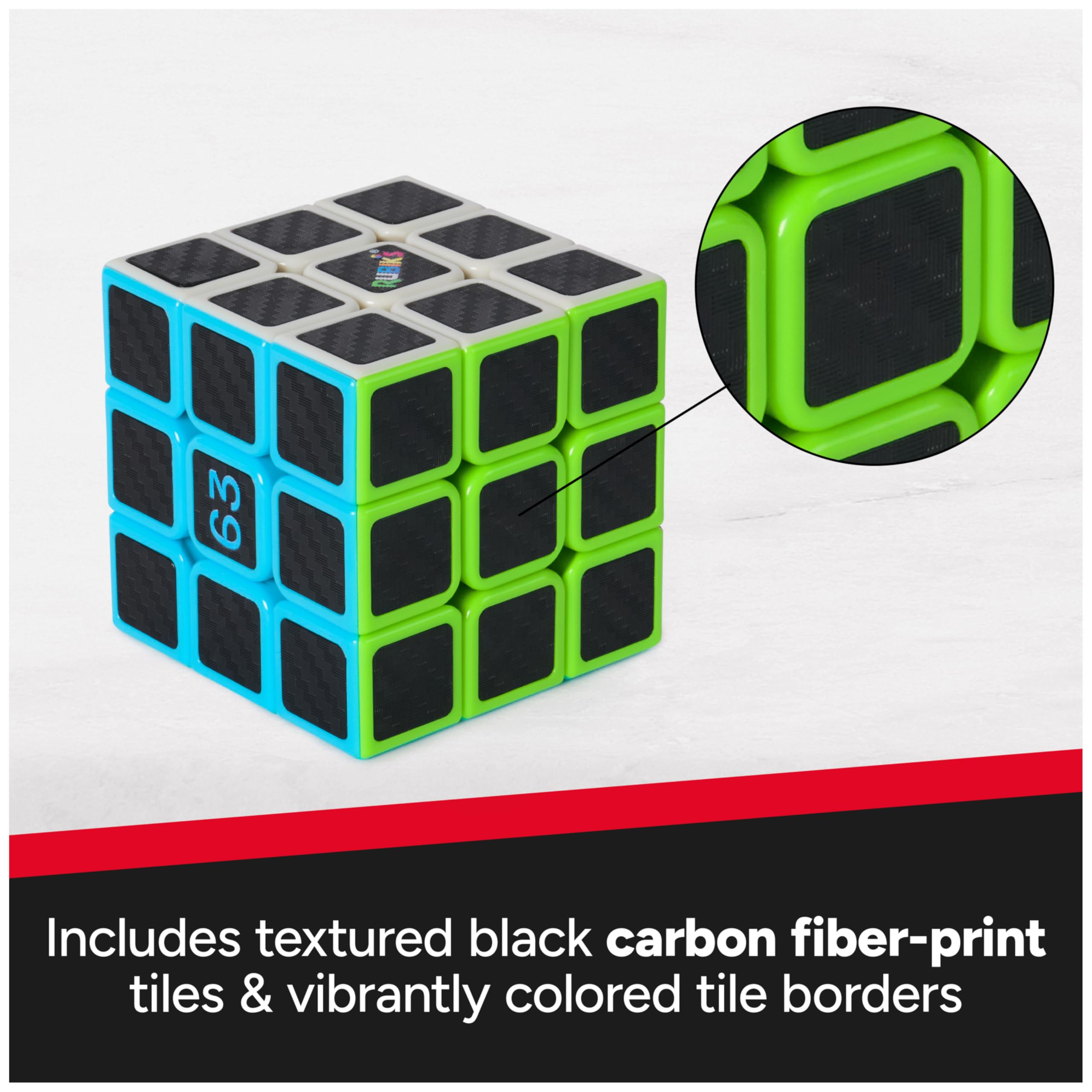 Foto 6 pulgar | Rubik's Cube Mercedes-amg Petronas F1 Team Fibra De Carbono - Venta Internacional.