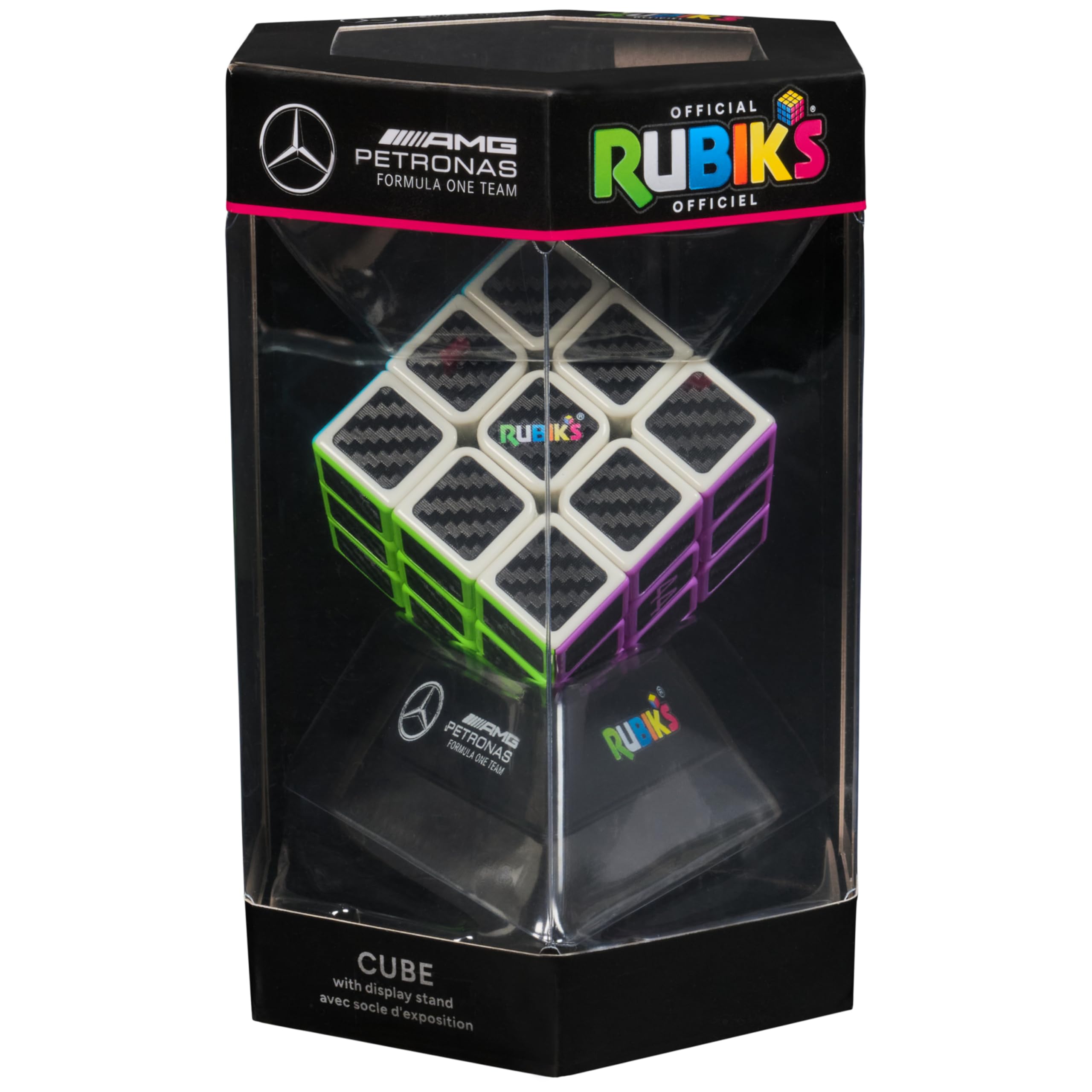 Foto 8 pulgar | Rubik's Cube Mercedes-amg Petronas F1 Team Fibra De Carbono - Venta Internacional.