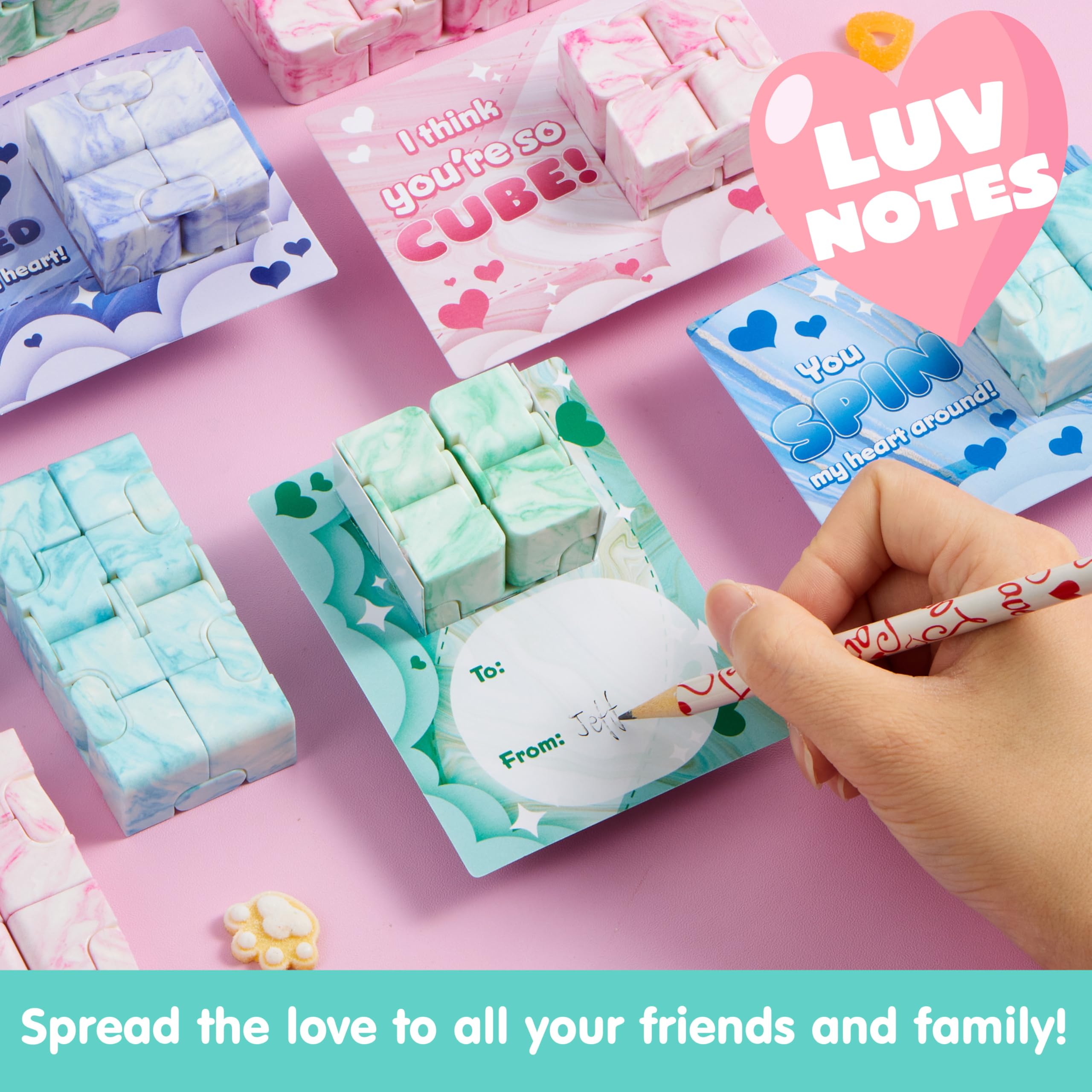Foto 7 | Tarjetas De Regalo Joyin Valentine's Day Infinity Magic Toys 28 Piezas - Venta Internacional.