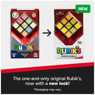 Foto 5 | Juguete De Rompecabezas Rubik's Cube Impossible Original 3x3 Para Más De 8 Años - Venta Internacional.