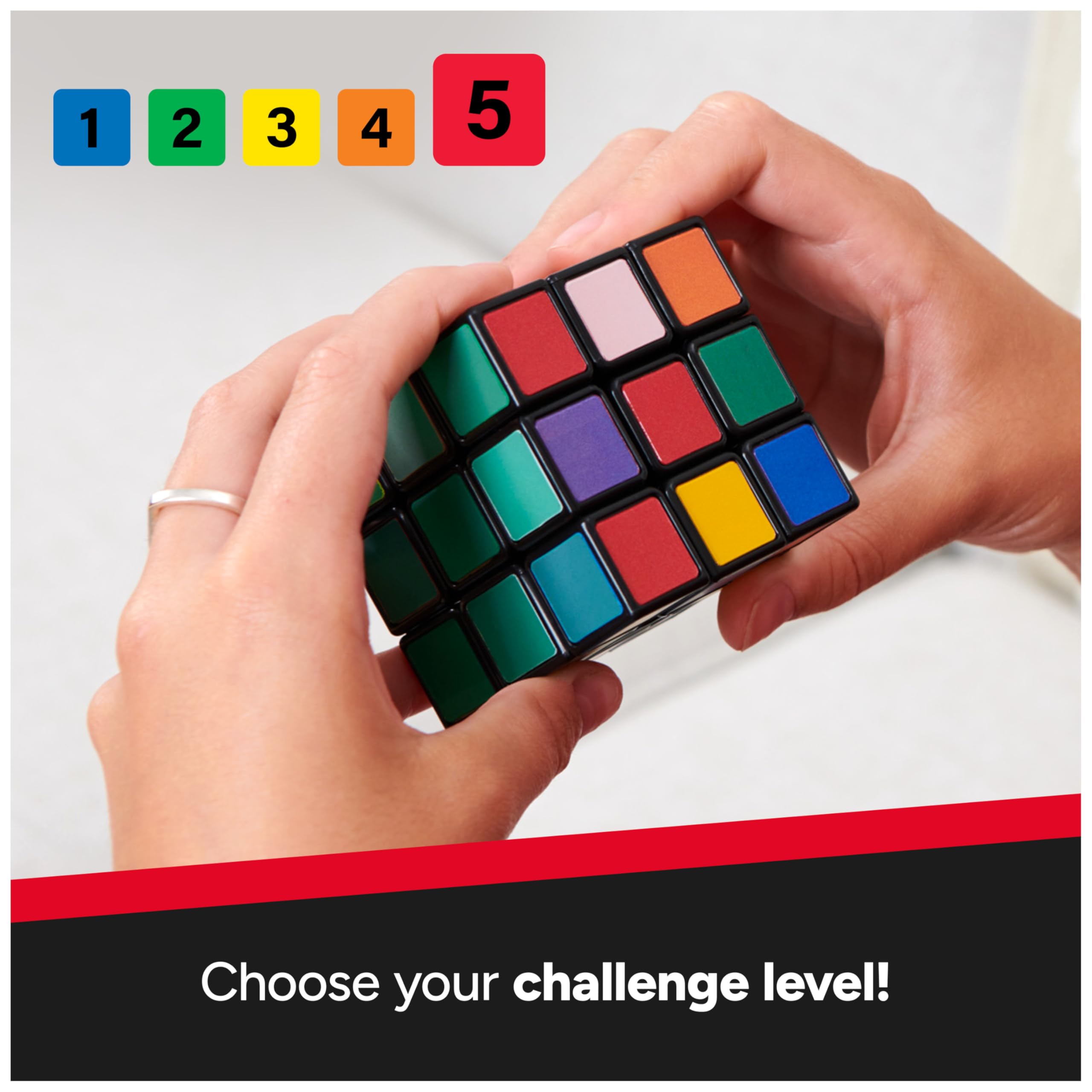 Foto 6 | Juguete De Rompecabezas Rubik's Cube Impossible Original 3x3 Para Más De 8 Años - Venta Internacional.
