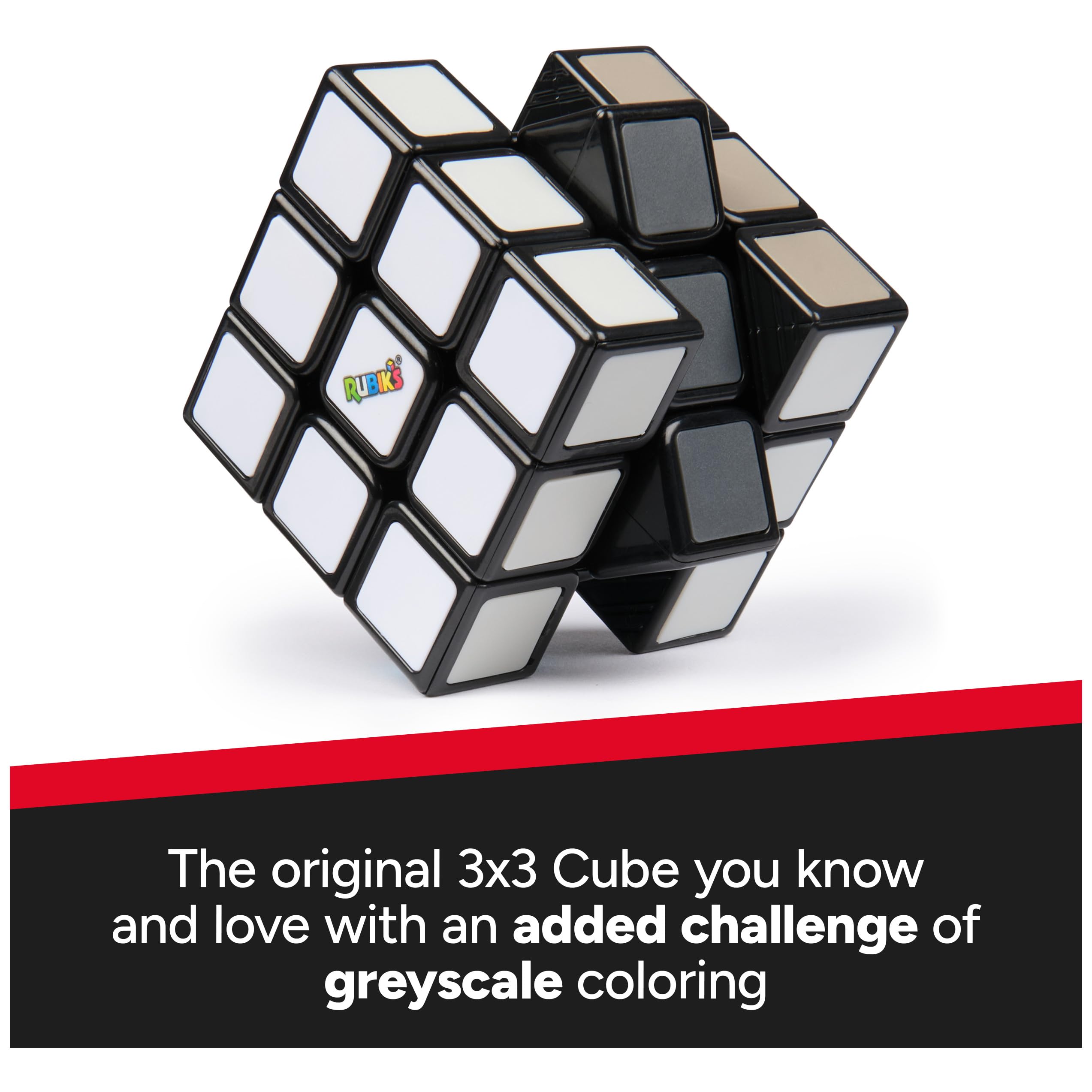 Foto 6 pulgar | Cubo De Rubik: Cubo De Miércoles En Escala De Grises De La Serie De Televisión - Venta Internacional.
