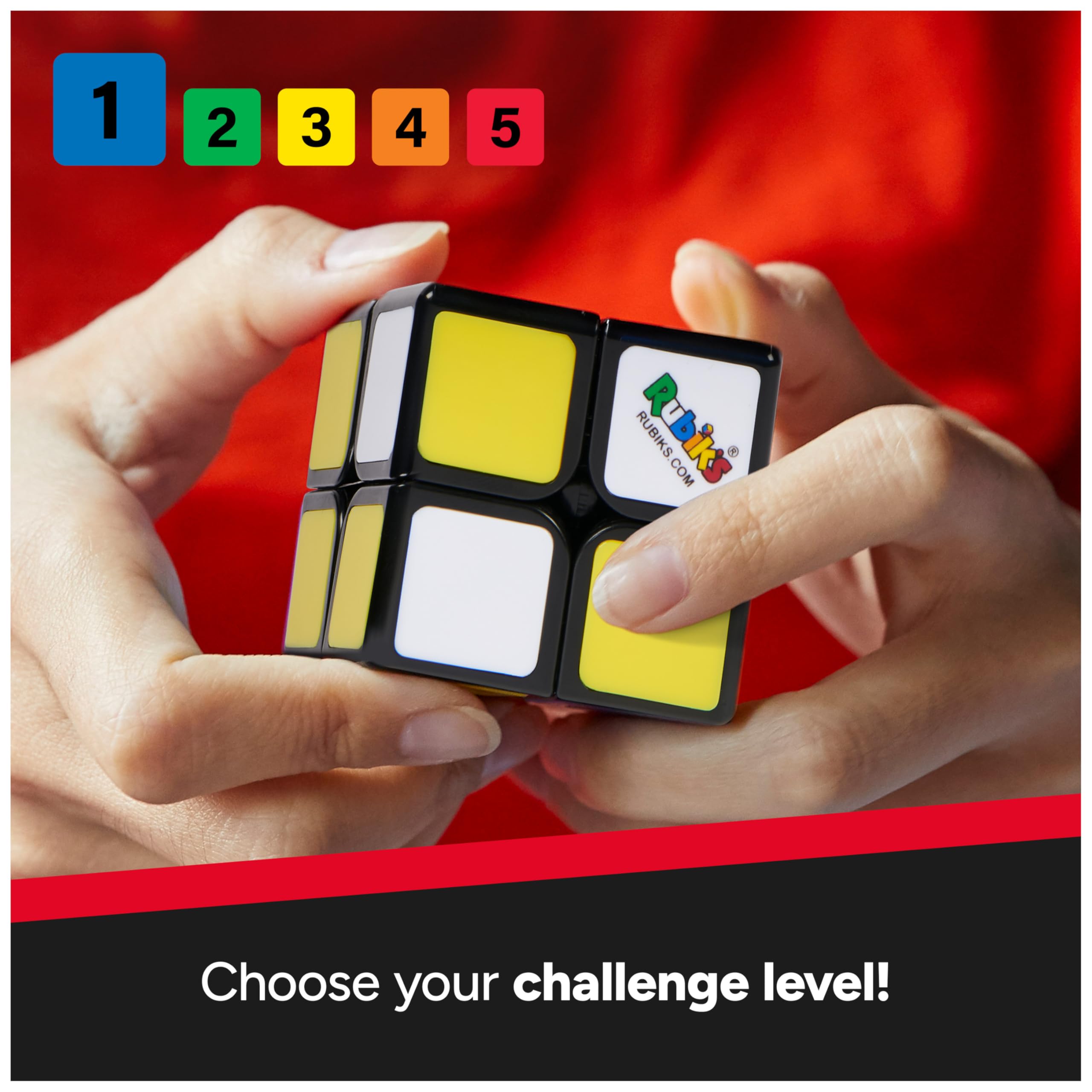 Foto 7 pulgar | Juego De Rompecabezas 3d Rubik's Apprentice 2x2 Beginner Cube - Venta Internacional.