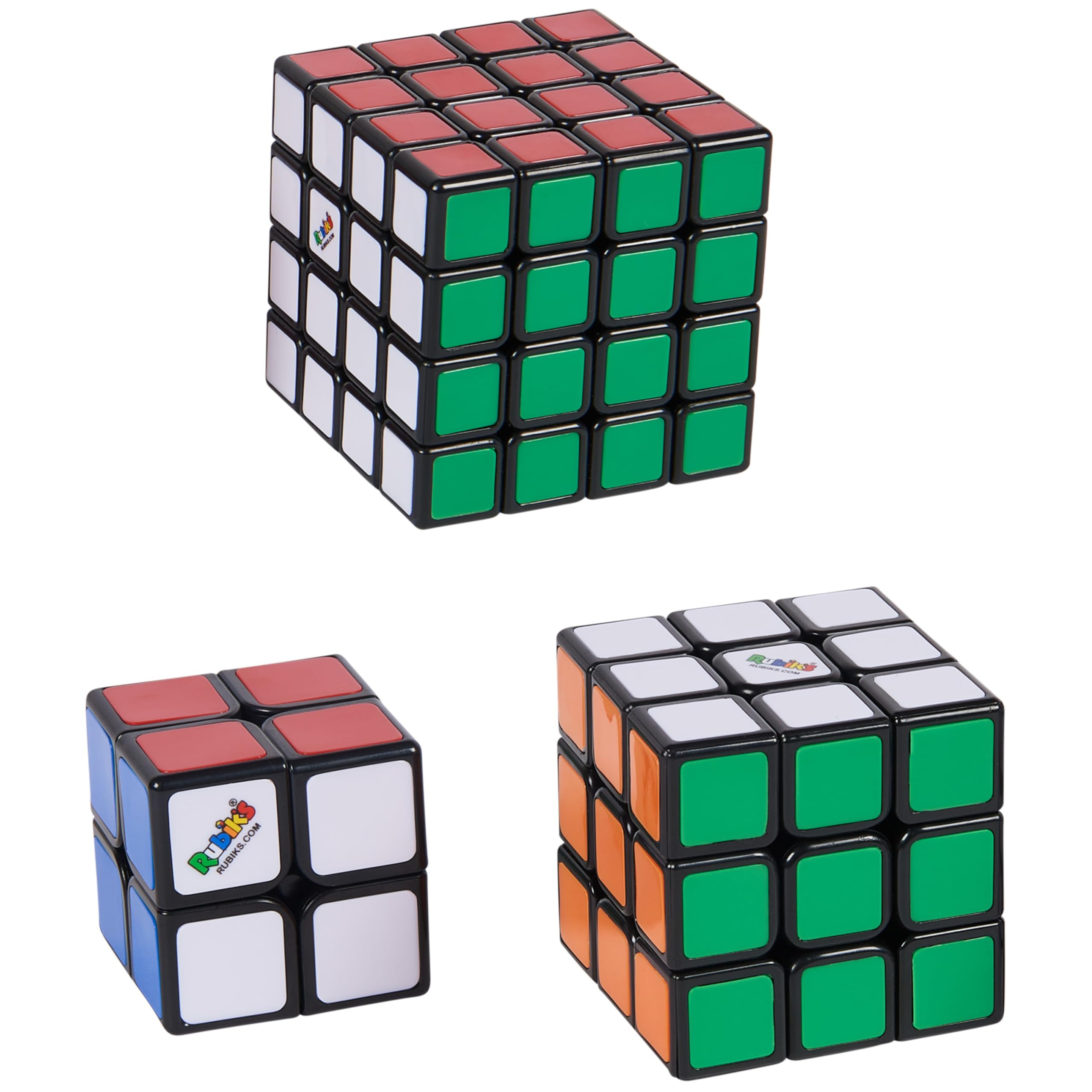 Foto 2 pulgar | Juego De Rompecabezas Rubik's Tiled Trio Bundle 2x2 Mini 3x3 4x4 - Venta Internacional.
