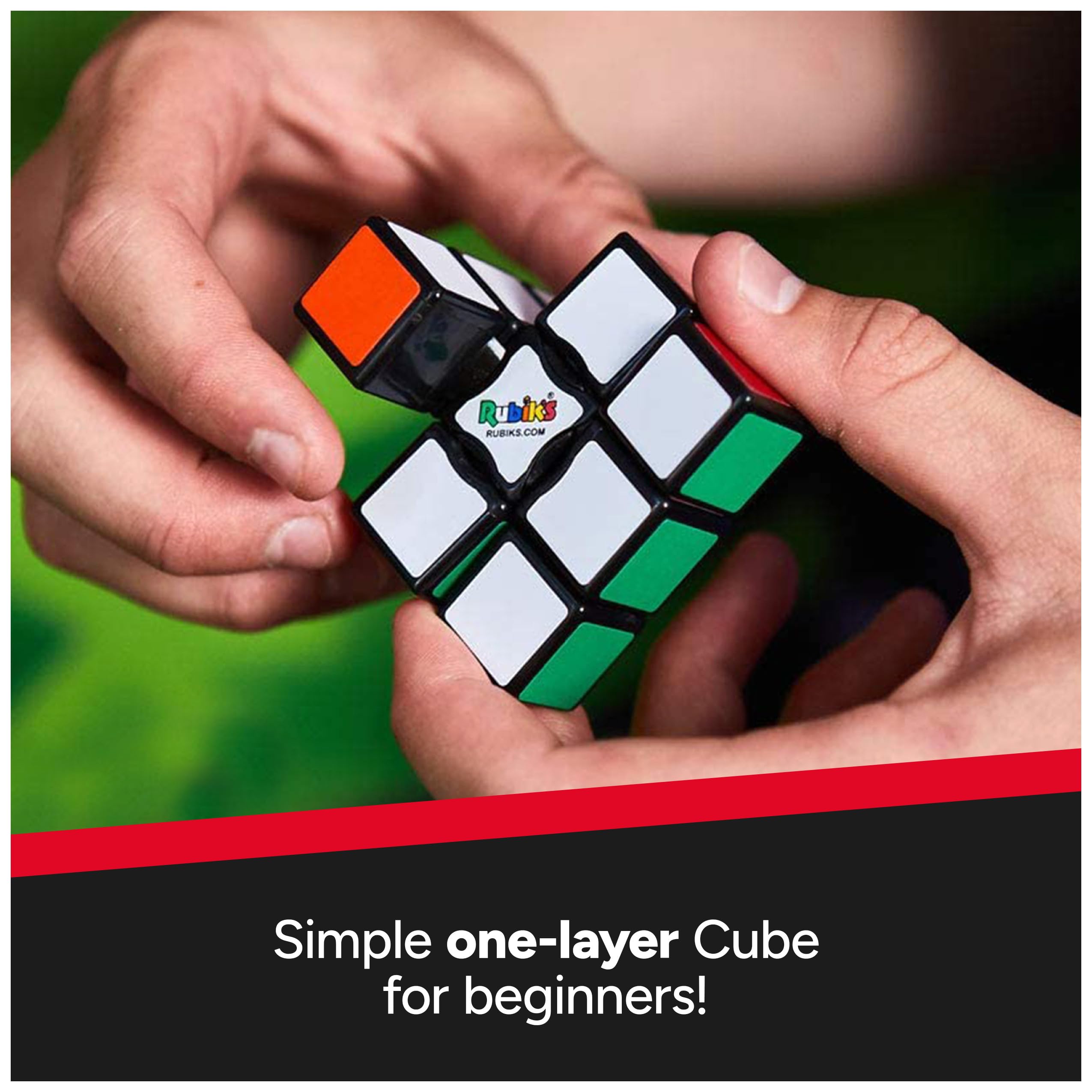 Foto 3 | Rubik's Cube Rubik's Edge 3x3x1 Para Principiantes Y Niños Mayores De 8 Años - Venta Internacional.