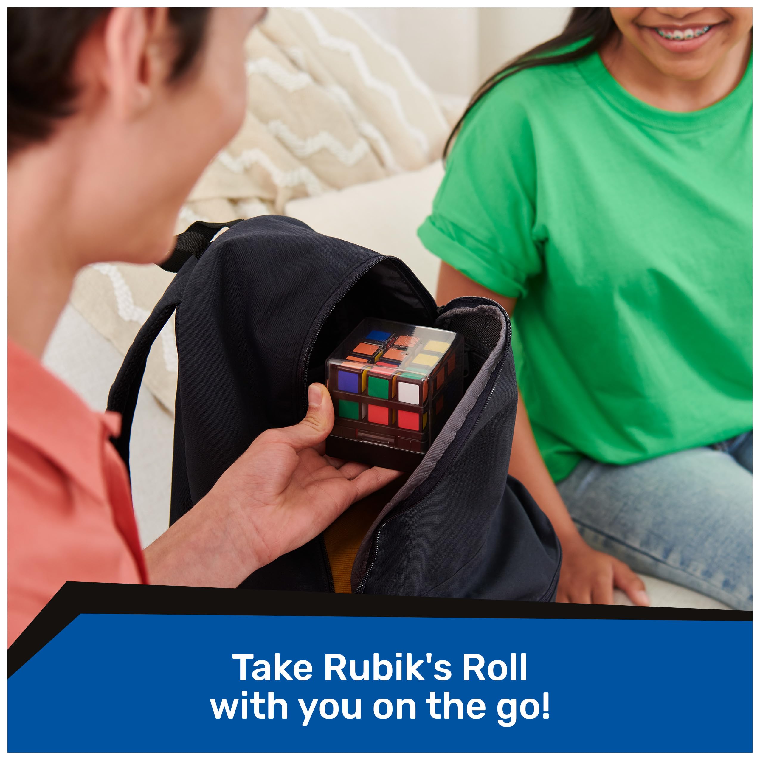 Foto 5 pulgar | Juego De Mesa Rubik's Roll 5 En 1 Juegos De Dados Tamaño Viaje - Venta Internacional.